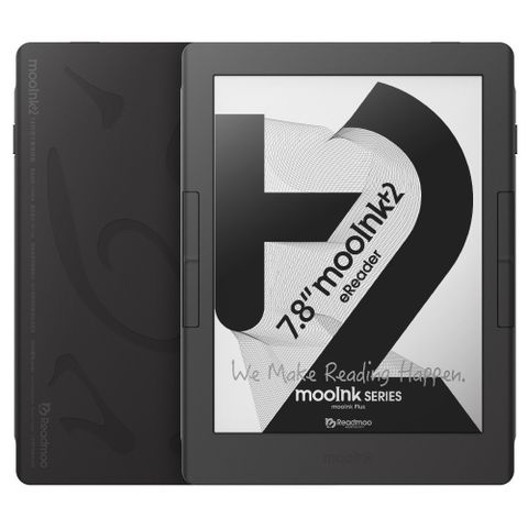 📢618好禮拿不完 請見商品詳情mooInk Plus 2_7.8 吋電子書閱讀 黑64GB(殼套組)