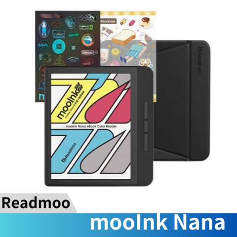 Readmoo 讀墨 7 吋 mooInk Nana 彩色電子書閲讀器(玩轉Nana套組)