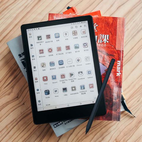 MEEBOOK M8C 7.8 吋彩色電子閱讀器觸控筆套組 - 黑色