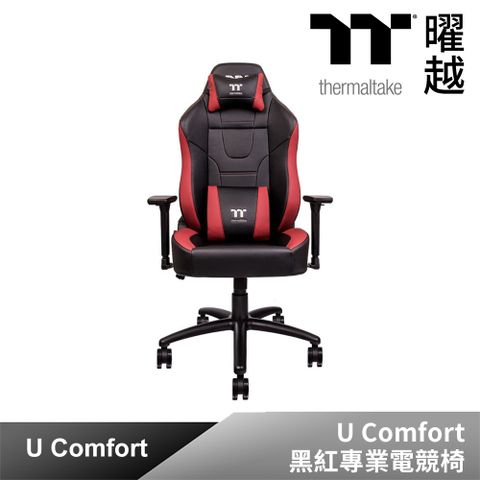 Thermaltake U Comfort 黑紅專業電競椅 GGC-UCO-BRLWDS-01