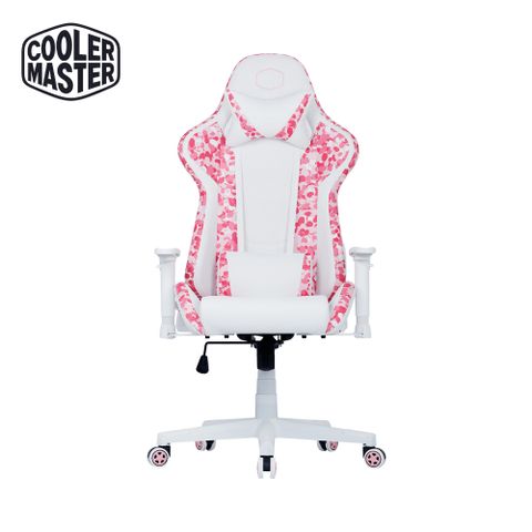 酷碼Cooler Master CALIBER R1S 電競椅(迷彩粉)