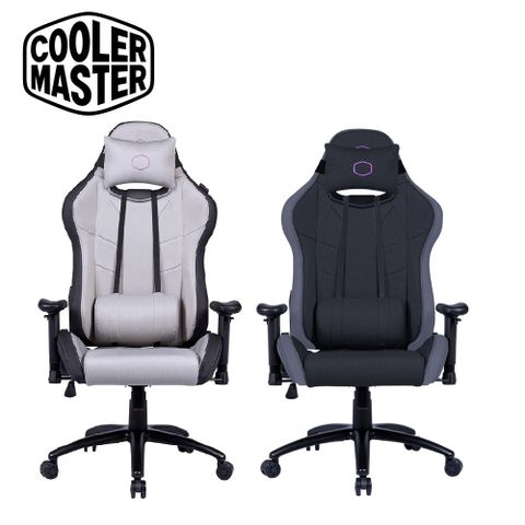 Cooler Master 酷碼 CALIBER R2C 涼感設計電競椅(黑色/亮灰色)