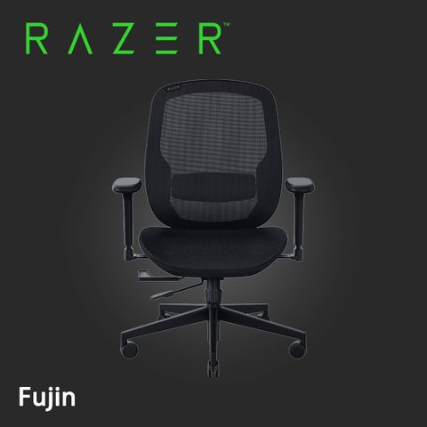 RAZER 雷蛇 Fujin 風靈網狀人體工學電競椅(需自行組裝)-3入組