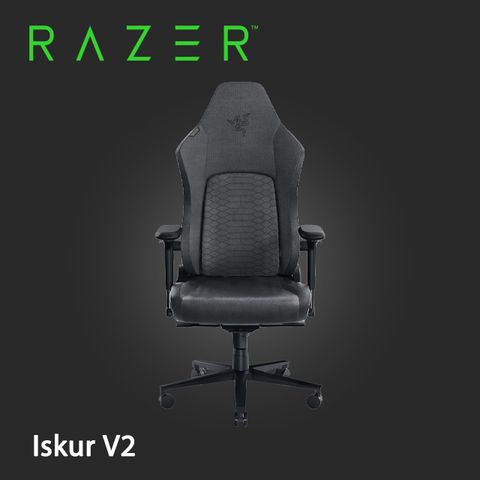 雷蛇Razer Iskur V2 電競椅-布織灰 (需自行組裝) RZ38-04900300-R3U1