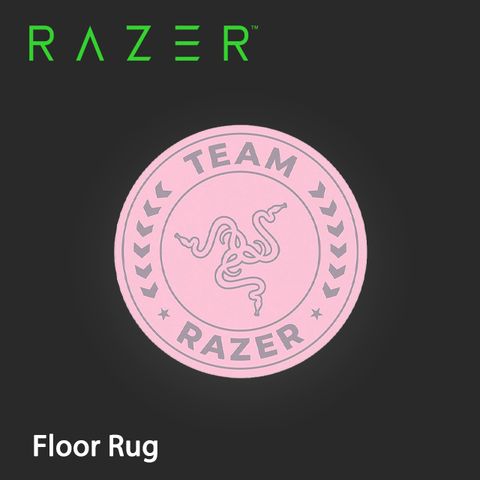 RAZER 雷蛇 Logo地墊/粉紅 RC81-03920300-R3M1