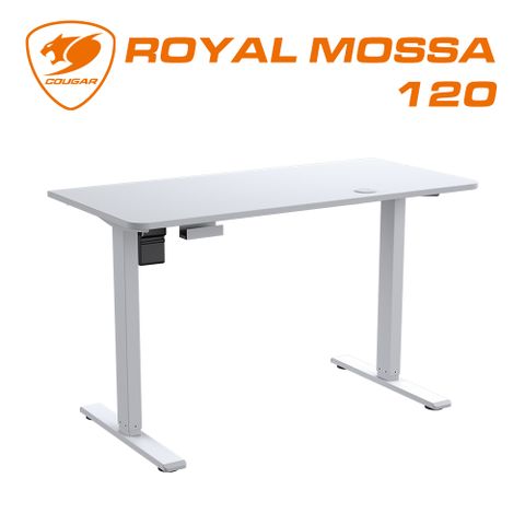 【COUGAR 美洲獅】ROYAL MOSSA 120 電競桌 白色