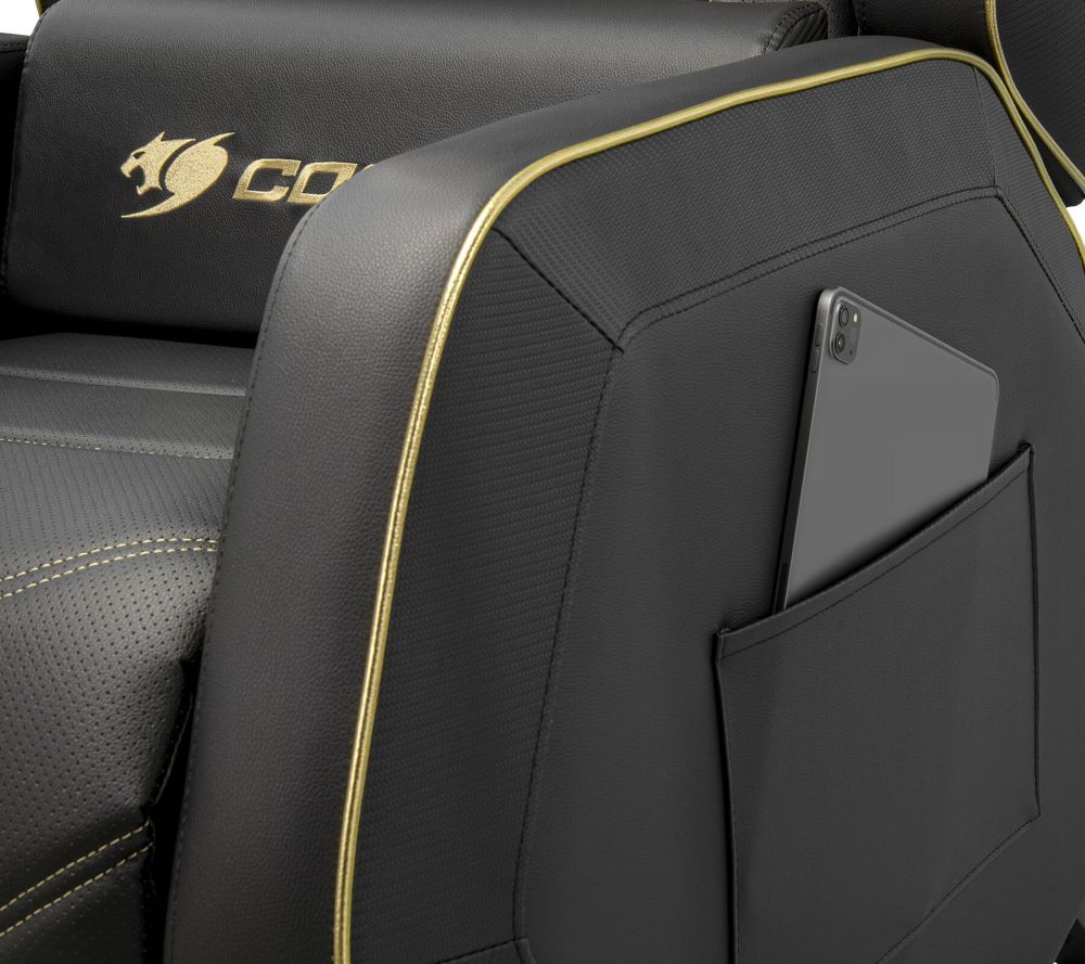 COUGAR 美洲獅 RANGER S 專業級電競沙發 黑金色