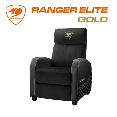 【COUGAR 美洲獅】RANGER ELITE GOLD 電競沙發 黑金色