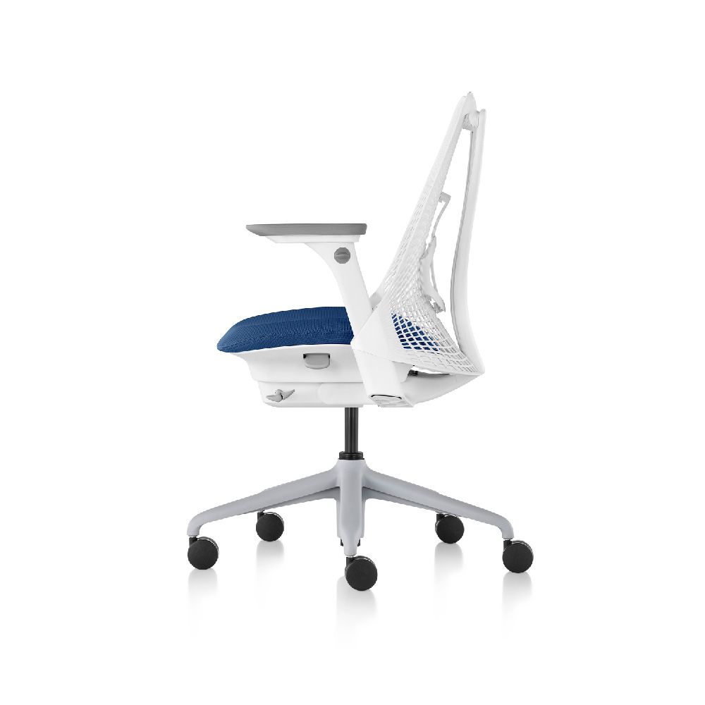 Herman Miller 【世代家具】Herman Miller Sayl 人體工學椅 - 全功能白框藍座原廠授權商