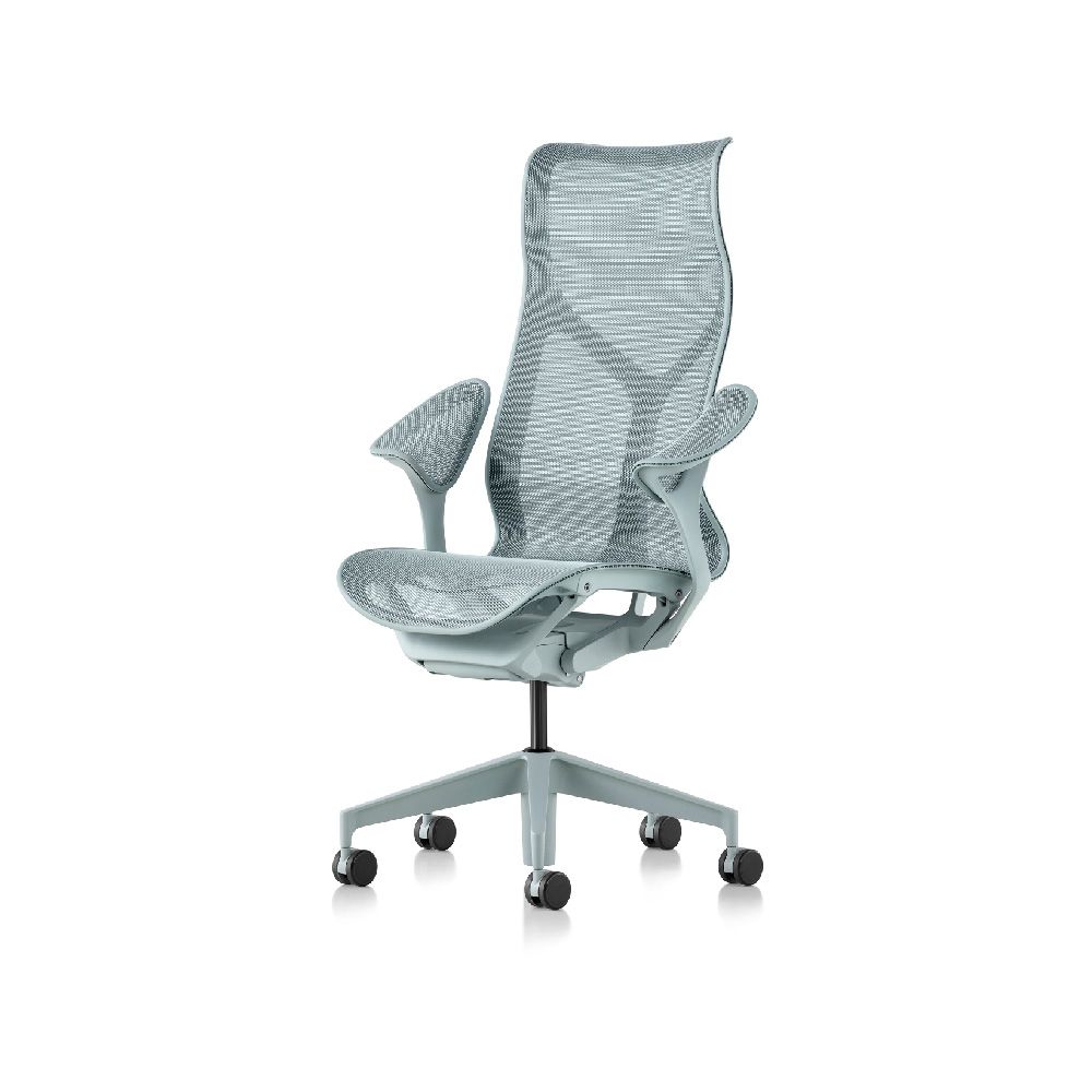 Herman Miller 【世代家具】 Cosm 人體工學椅 - 高背冰川藍原廠授權商