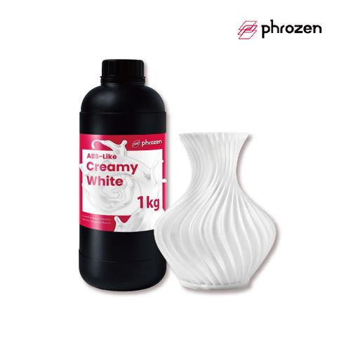 Phrozen 普羅森 標準樹脂 - ABS Like 奶油白 (1KG裝) 3D列印耗材 7T148