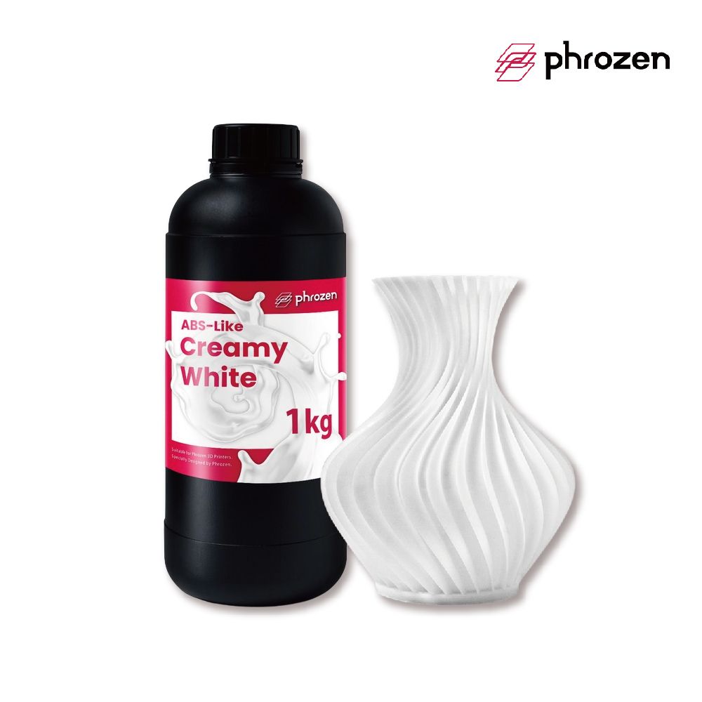 Phrozen 普羅森 標準樹脂 - ABS Like 奶油白 (1KG裝) 3D列印耗材 7T148