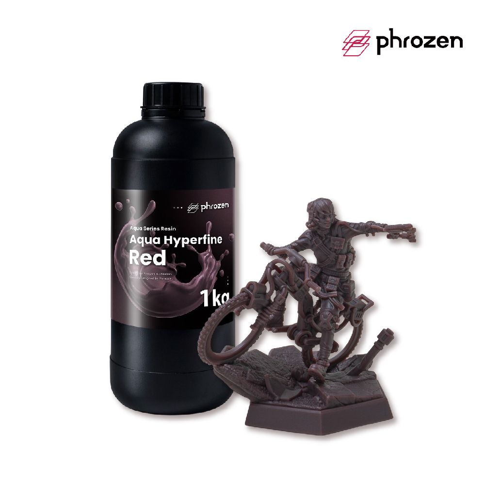 Phrozen 普羅森 湖水超高精細樹脂 - 豆沙紅 (1KG裝)3D列印耗材 DT00008940