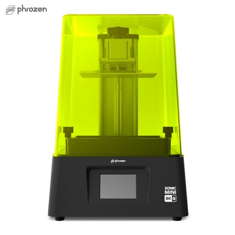 【超值組-1機+5樹脂】Phrozen Sonic Mini 8K S 3D光固化列印機 + 湖水灰8K模型樹脂1KG裝 x5