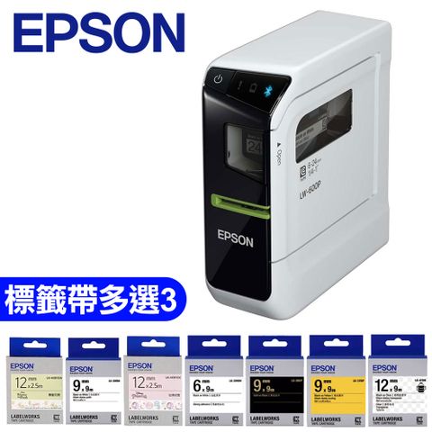 【登錄升兩年保固-任選卡通標籤帶3捲】EPSON LW-600P智慧型藍牙手寫輸入標籤機
