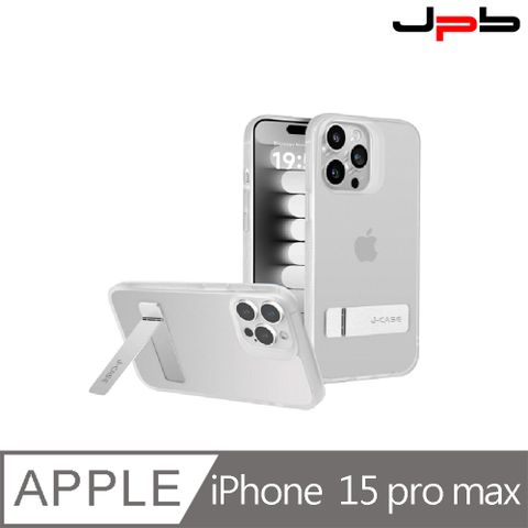 JPB 日本橋 [  ] iPhone 15 Pro Max 6.7吋 樂扣支架 透明防摔手機殼 透明款