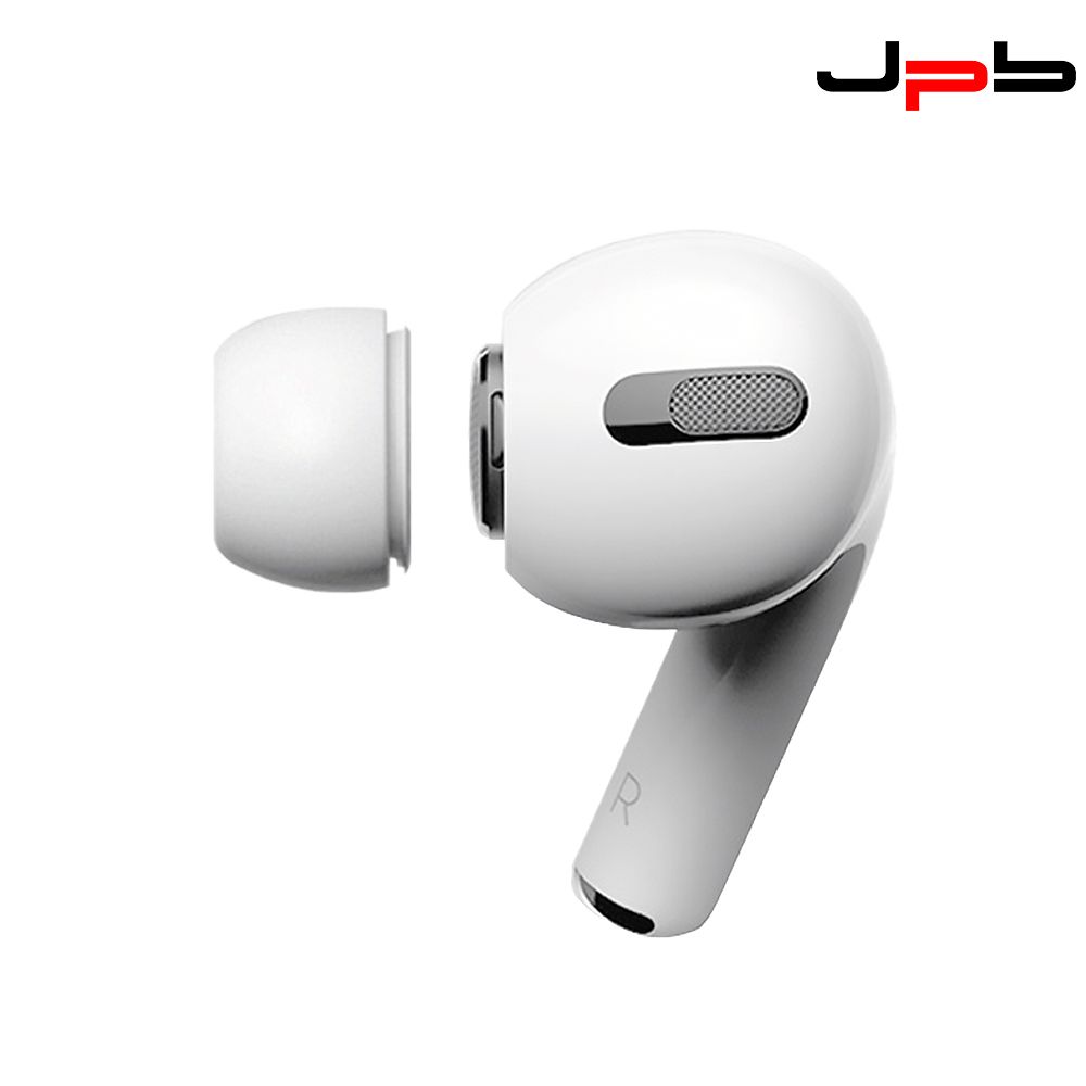 JPB 日本橋 [  ] AirPods Pro 替換矽膠耳塞 白色 兩組入