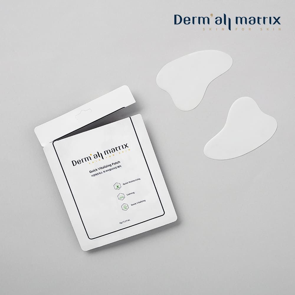  【Dermall Matrix】韓國QV速效活化肌膚保濕補水貼片-盒裝10入(6g/片)