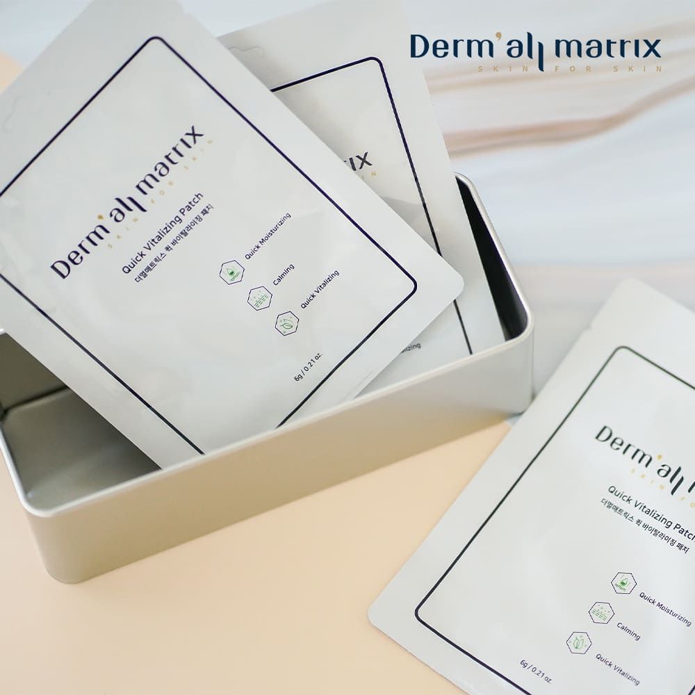  【Dermall Matrix】韓國QV速效活化肌膚保濕補水貼片-盒裝10入(6g/片)