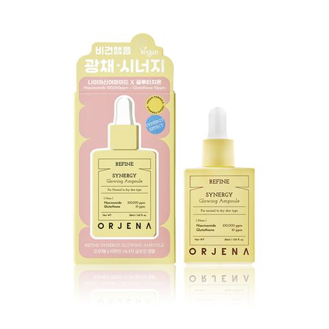 【ORJENA 雅潔娜】嫩白濃縮能量精華安瓶(30ml/瓶)