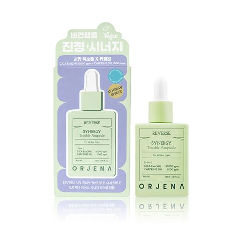【ORJENA 雅潔娜】積雪草修護能量精華安瓶(30ml/瓶)
