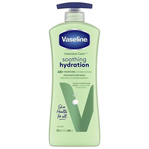 Vaseline 凡士林 潤膚乳液【蘆薈清新保濕】600ml