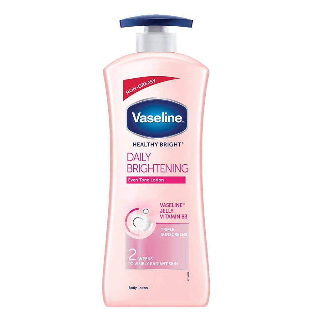 Vaseline 凡士林 潤膚乳液【淨白透亮】600ml