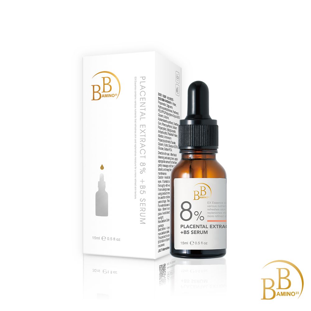  【BB Amino】8%胎盤素+B5全效肌活精華15ml