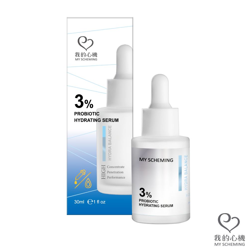我的心機  3%益生菌水活平衡精華30ml