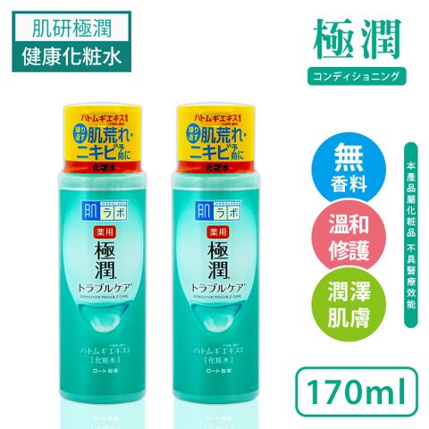 肌研 極潤健康化妝水補充包 170ml-日本境內版