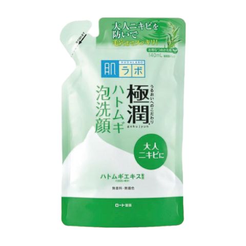 ROHTO 肌研 日本  薏仁洗顏慕斯補充包 140ml