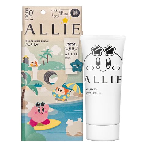 【Kanebo佳麗寶】ALLIE 持采UV高效防曬水凝乳EX 90g #2025星之卡比限定版