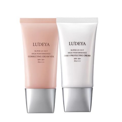 LUDEYA 露緹雅 高光防禦無敵組(隔離霜+防曬乳)