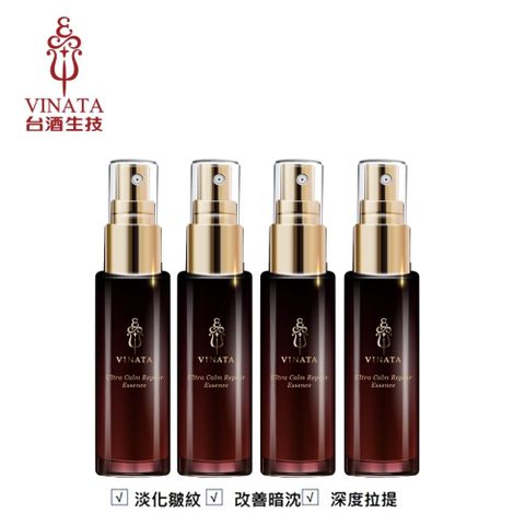 【台酒生技】黑酵母黃金逆齡精華液50ml_4入