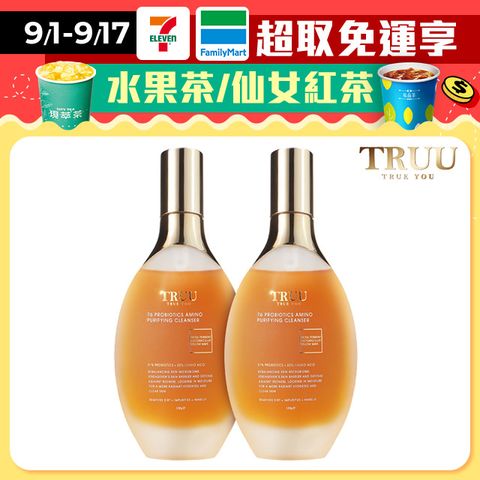 TRUU 童 76酵母胺基酸淨膚潔顏露 150g 2入組