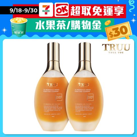 TRUU 童 76酵母胺基酸淨膚潔顏露 150g 2入組