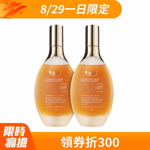 【TRUU 童】76酵母胺基酸淨膚潔顏露 150g 2入組