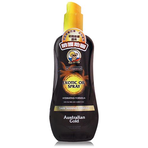 避免初階助運適用防助EXOTIC OILSPRAYHYDRATING ADARK TANNING FORMULAustralian