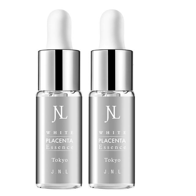  【二入組】JNL好上妝胎盤素極效修護精華液10ml 美白保濕控油 日本天然物研究所