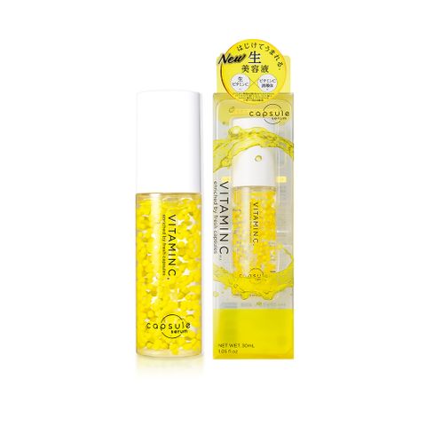 【CAPSULE SERUM 珂蓓思】晶亮修復維他命C精華30mL
