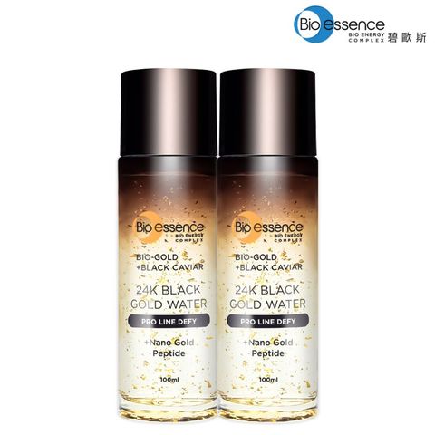 Bio-essence碧歐斯 BIO金萃黑魚子黃金精華露100mlx2