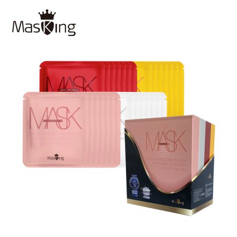 Masking 膜靚 SPA級 混合性肌膚面膜組 #27逆齡神器 (28入/盒)