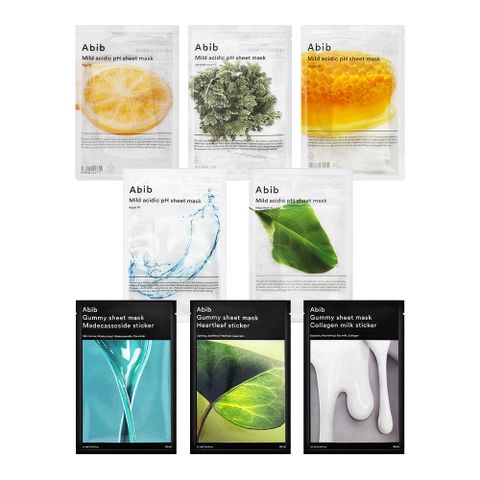 【Abib】PH透明面膜/口香糖面膜 10片
