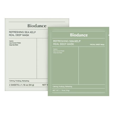 【Biodance】清爽海藻深層面膜 4片