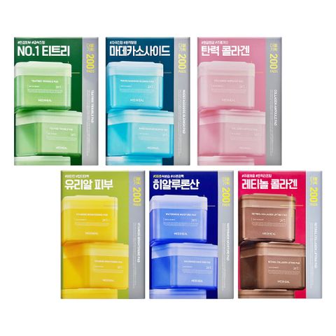 【MEDIHEAL】調理化妝棉片 100片+100片補充包(多款任選)