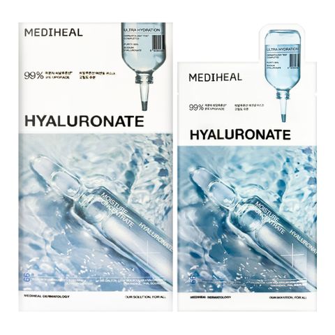 【MEDIHEAL】透明質酸保濕精華面膜 10片