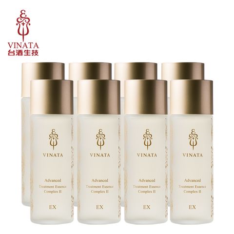 【台酒生技】酒粕精粹逆齡活膚青春露120ml(8瓶組)