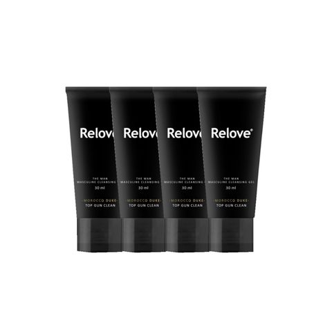 Relove 《4入組 》 男性專用 私密潔淨凝露-摩洛哥公爵(溫感) 30ml