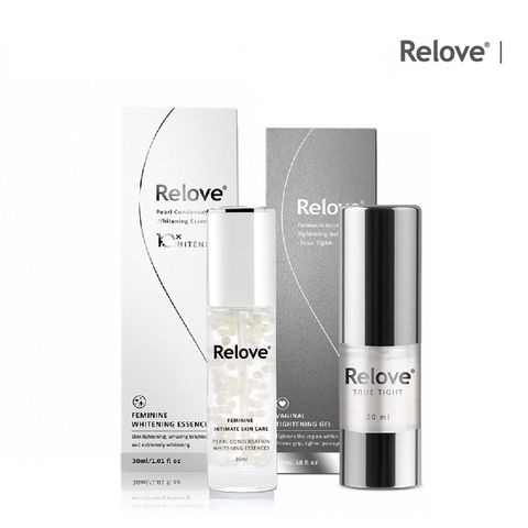 Relove 淨柔白桃私密賦活晶球凝露 30ml + 緊依偎 20ml