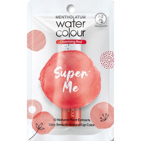 【曼秀雷敦】Water Colour 水彩潤唇膏 閃耀紅 3g